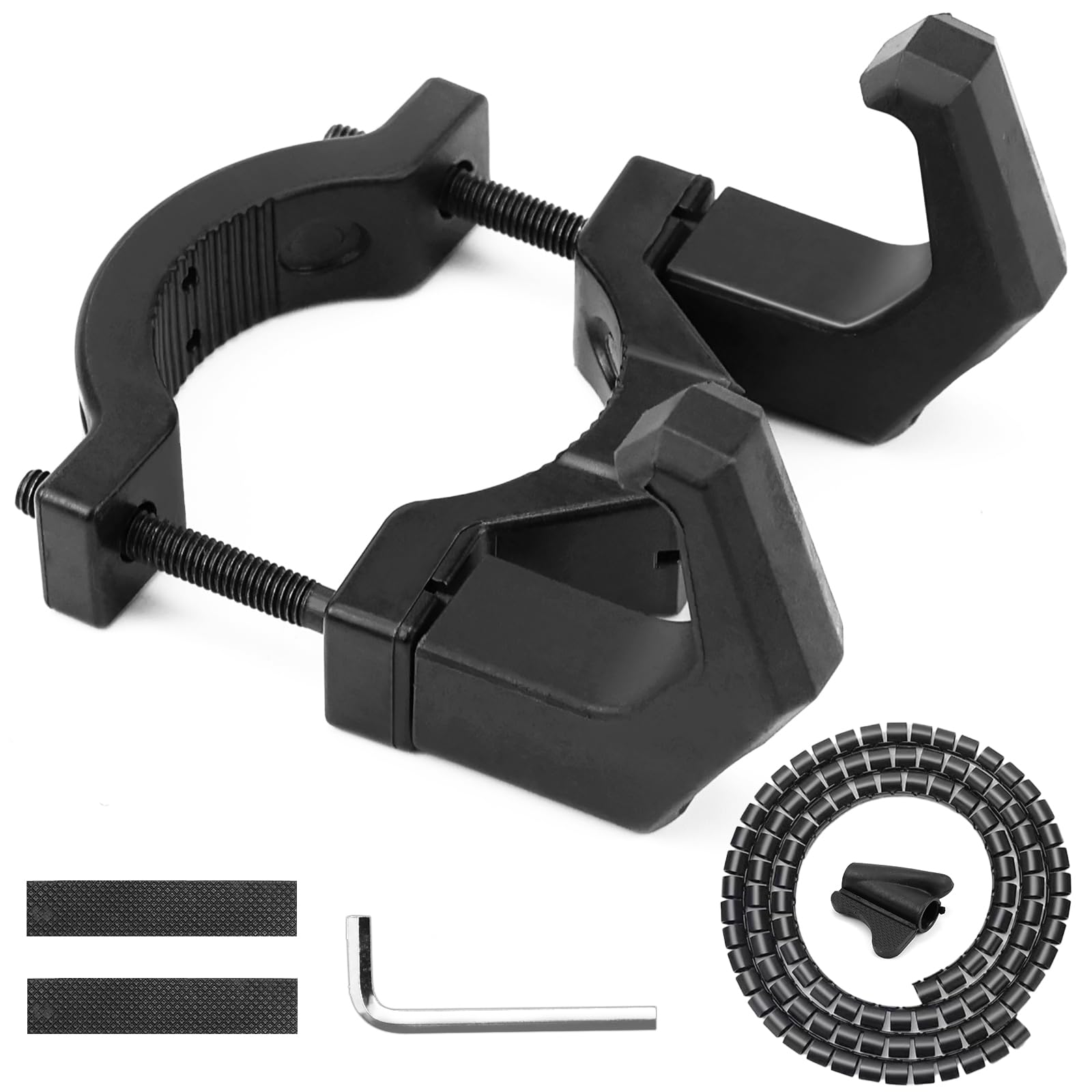 Gancho para patinete eléctrico, gancho para scooter eléctrico, gancho para scooter E, gancho frontal, gancho multifunción