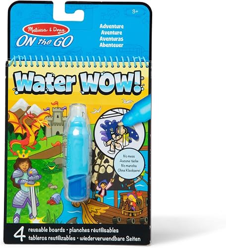 Melissa & Doug Water Wow Adventure Water-Reveal Colouring Pad