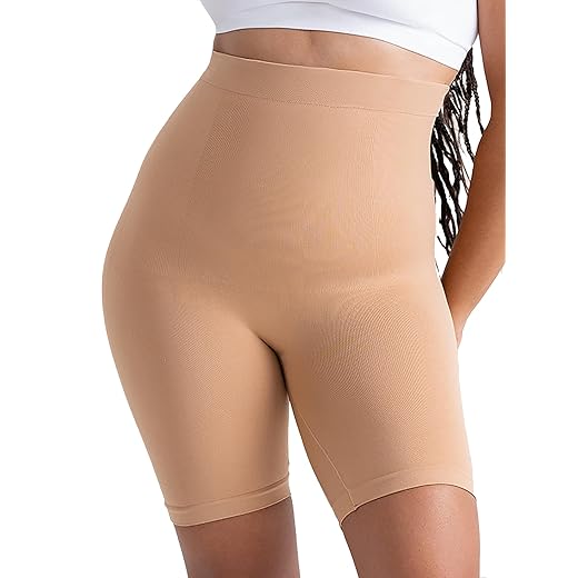 SHAPERMINT Shapewear for Women - High-Waisted Shapewear Tummy Control Shorts, Faja Body Shaper, Underwear for Women