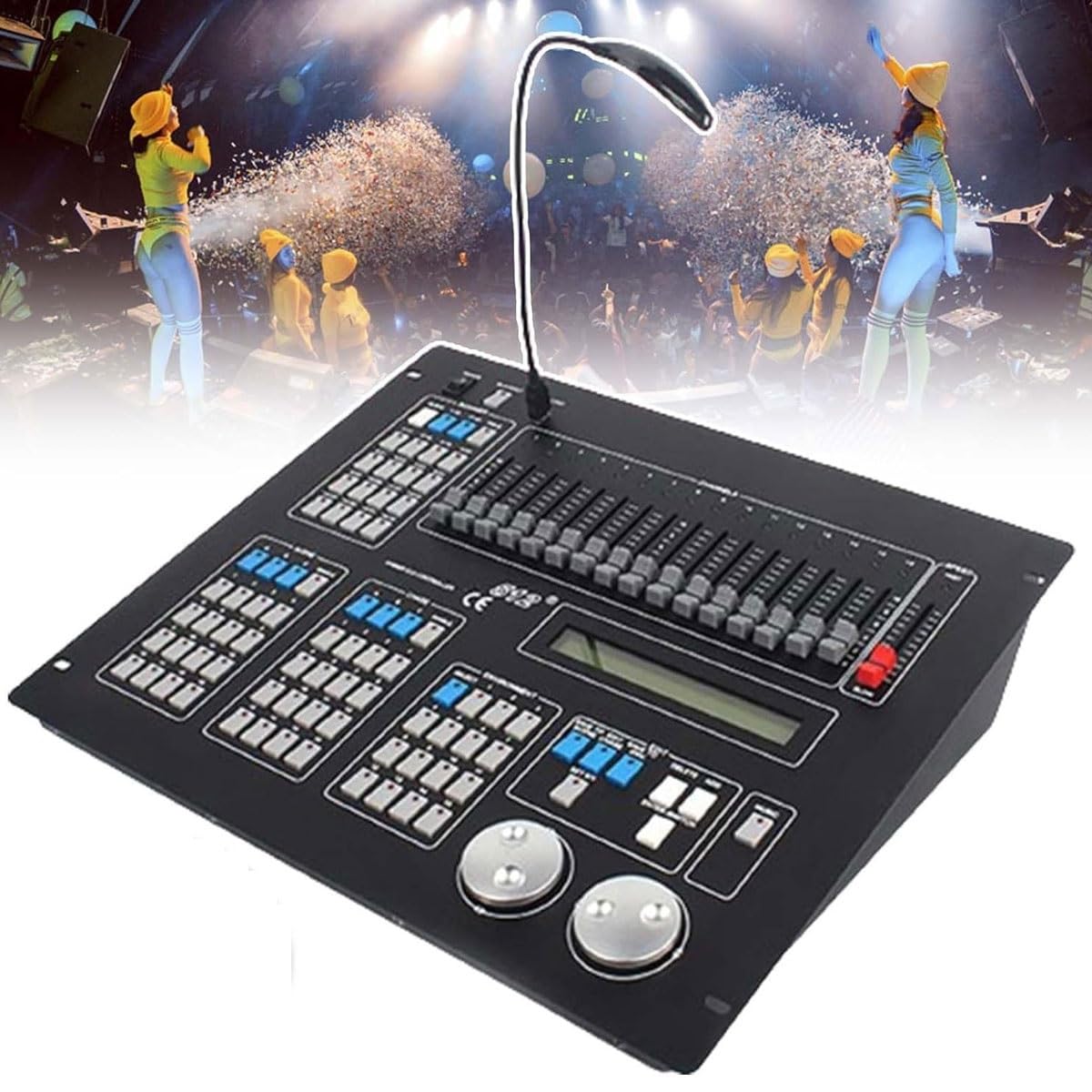 Console DMX 512 et contrôleur de lumière de scène pour éclairage DJ