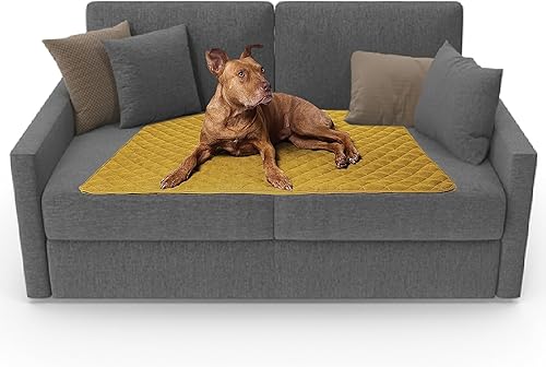 ariika Manta impermeable para perros, tapete para mascotas de 35 x 35 pulgadas, funda de sofá para mascotas, tapete antideslizante para gatos, manta