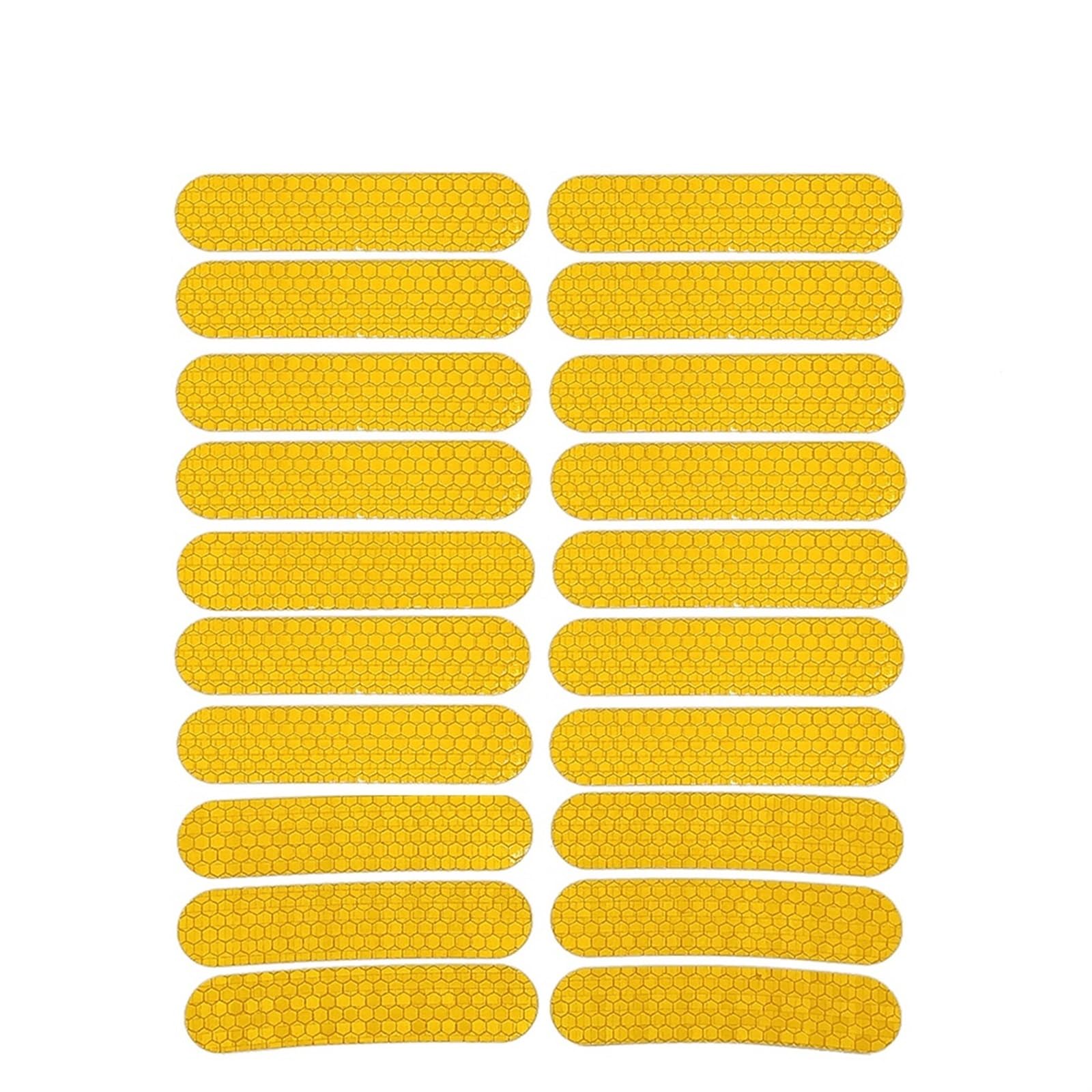 Autocollant d'avertissement compatible for le scooter électrique Ninebot G30, autocollants réfléchissants, accessoires de moyeu de roue de carrosserie compatibles for Xiaomi M365/Pro(Giallo)