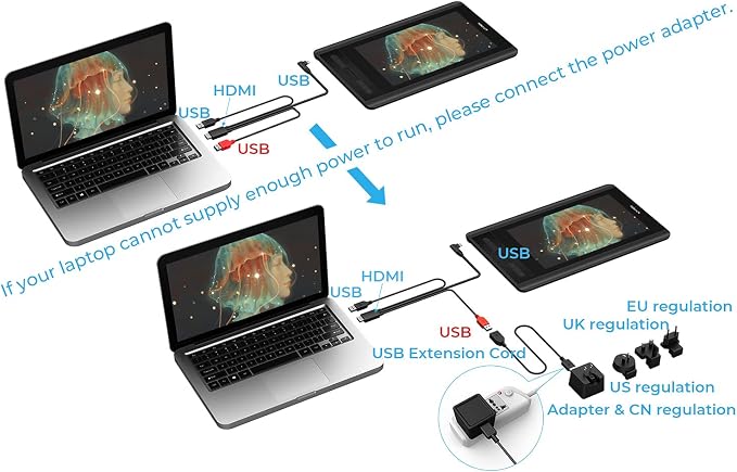 XP-PEN Artist12 Monitor 11.6" FHD con lápiz digital miniatura 7