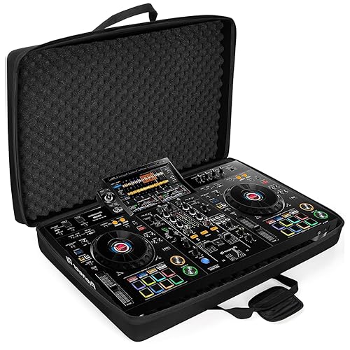 ITHWIU Lightweight Molded EVA Storage Case Fits for Pioneer DDJ RX2 RX3, 29.5 X 19.3 X 5.5 Inch Black