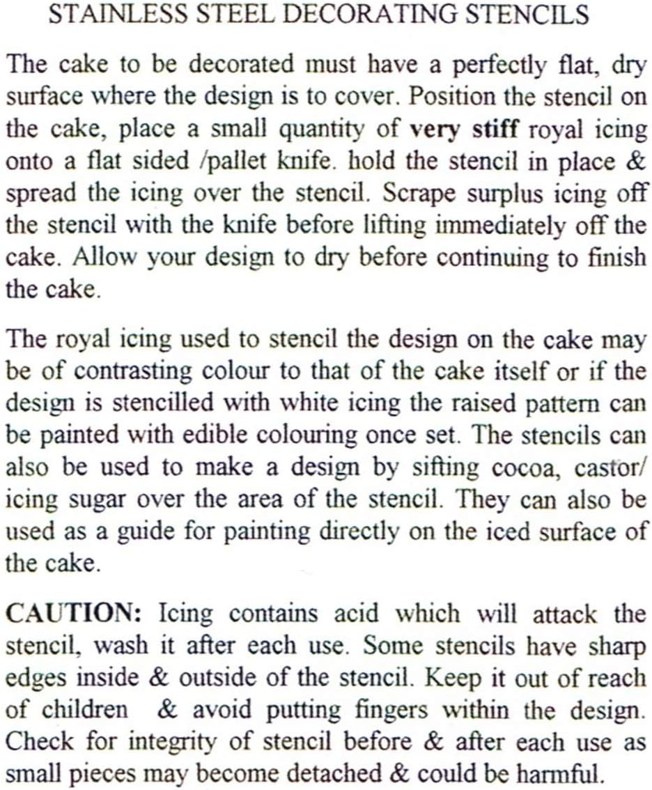 Stainless steel H20 Horse Jumper cake decorating/card making stencil