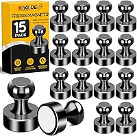 Vista 11 de MIKEDE Imanes para Nevera y Pizarra - Oro, Paquete de 60