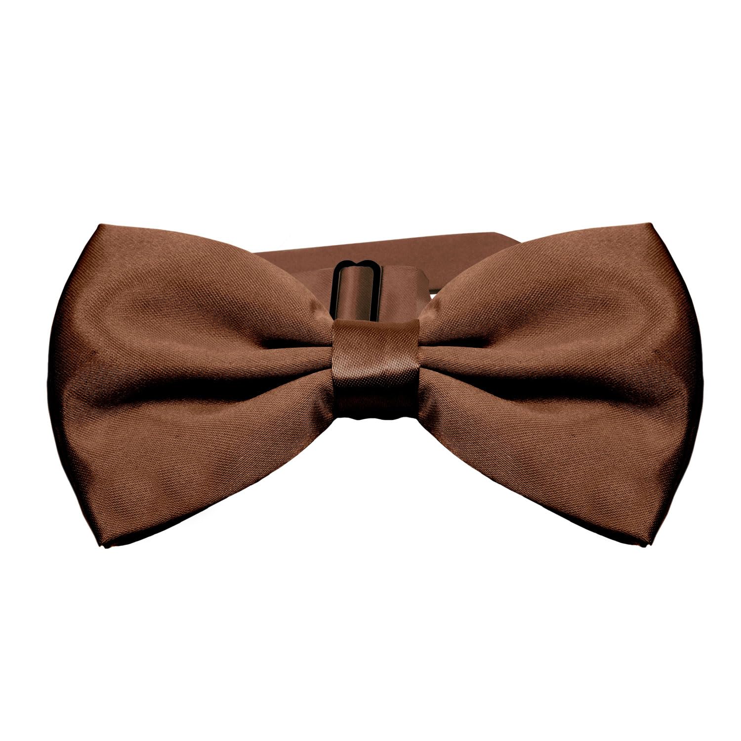 OcioDual Elegancka muszka dla mężczyzn o prostym wzornictwie z regulowanym zapięciem na zatrzask, 12 cm x 6 cm, na uroczystości, imprezy, do pracy, na wesela i imprezy