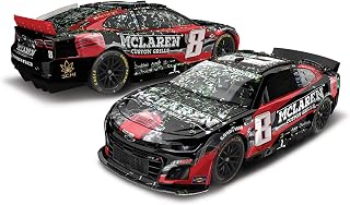 Lionel Racing NASCAR Authentics Kyle Busch No.8 McLaren Custom Grills Talladega Superspeedway Win 1:64 Scale HT Diecast Car with Trinket