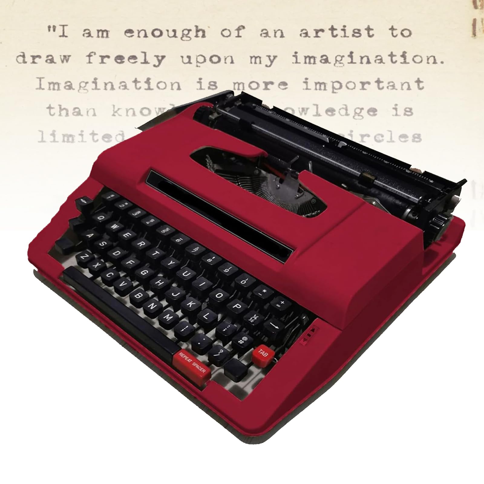 Machine à écrire portable vintage contre les distractions numériques - 8