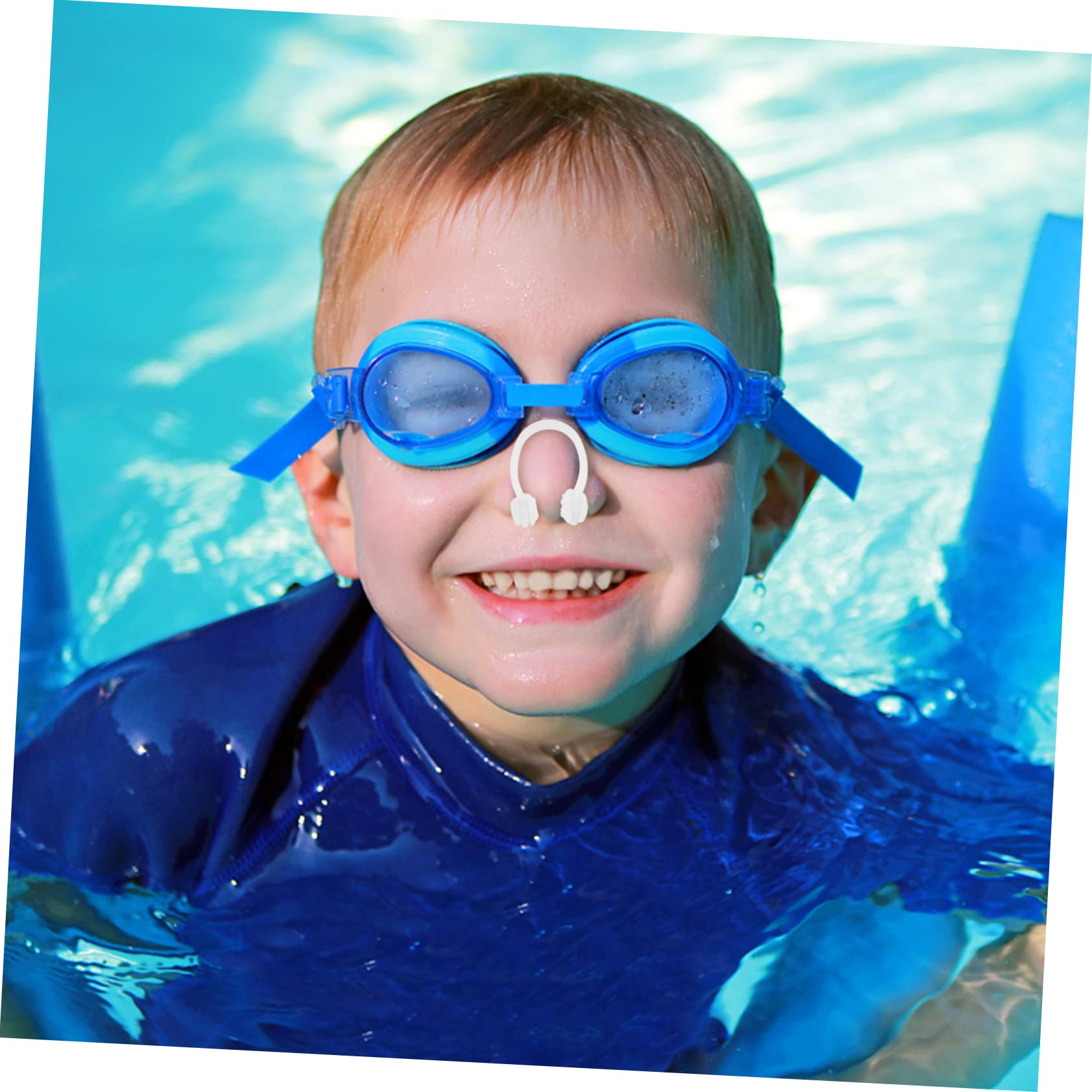 NAMOARLY Swimming Nose Plugs for Adults Boys and Girls Universal Swim Nose Clip Anti- Design Silicone Material Comfortable Fit