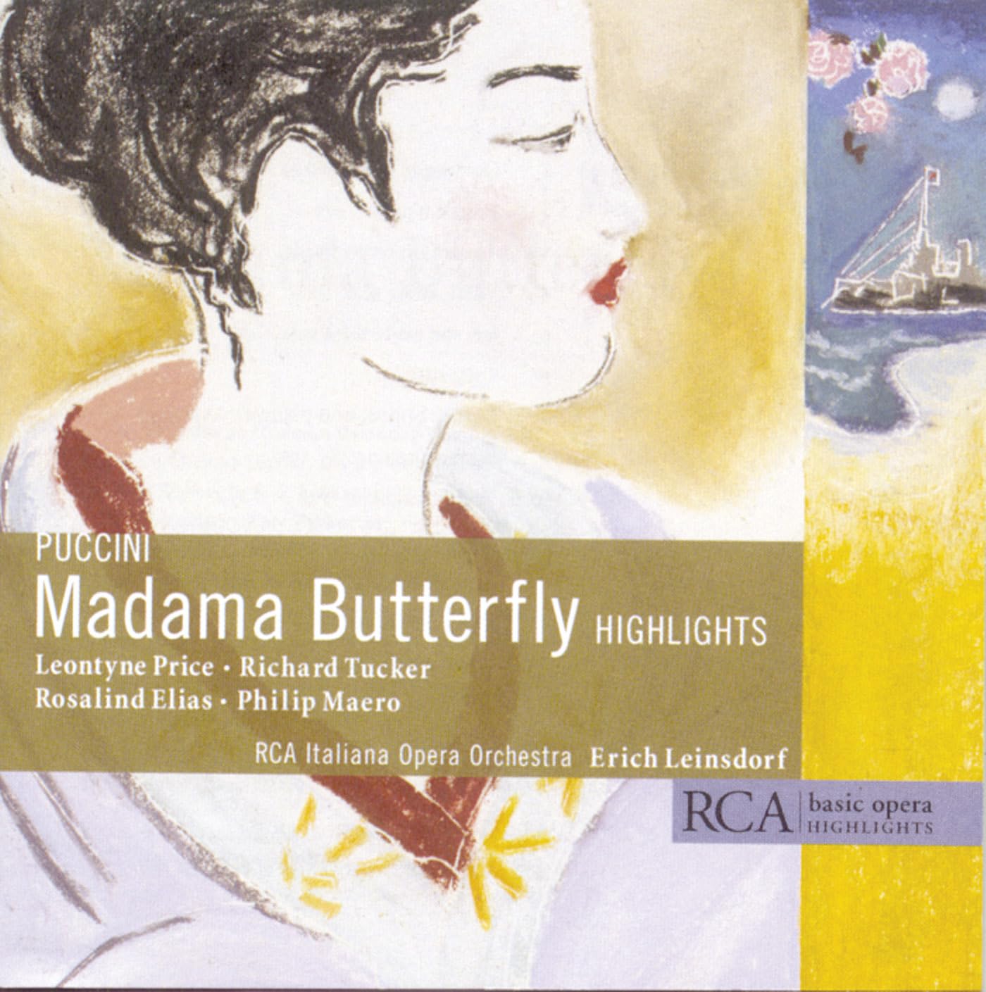 Puccini: Madama Butt [Audio CD] Leinsdorf, Erich
