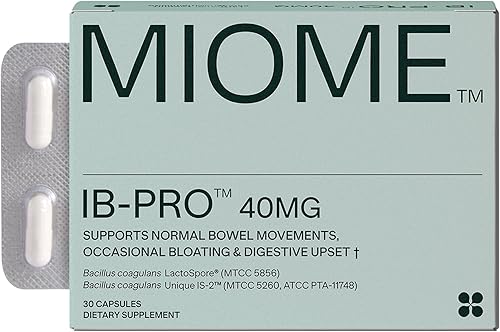 IB-PRO Bacillus Coagulans Probiotic - 2-1 Lactospora y único is-2 para estreñimiento ocasional, hinchazón y malestar digestivo - Verificado por