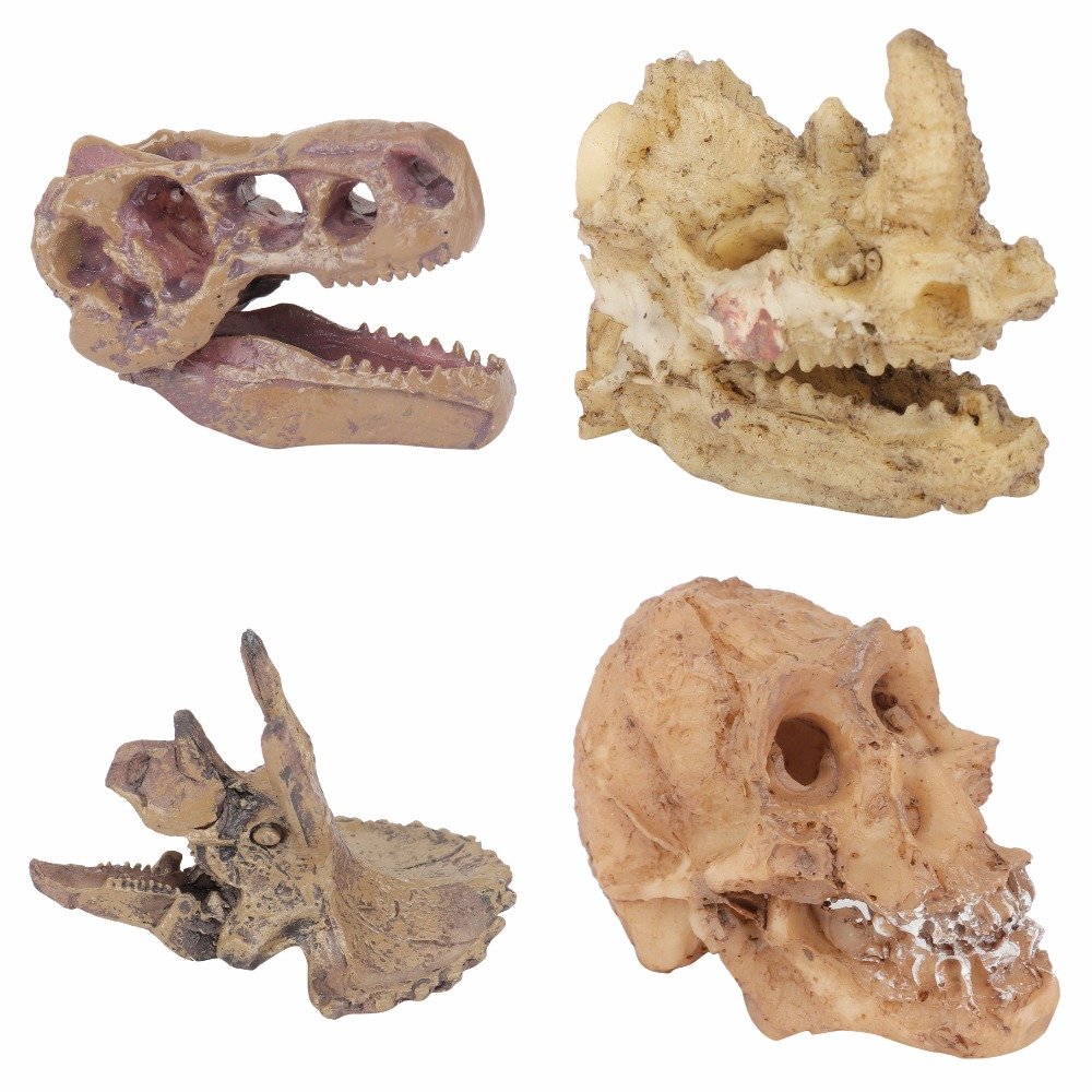 SRI Decorative Aquarium Miniature Ornaments (Pack of 4) (Brown) (B07587LMMS) Amazon Price History, Amazon Price Tracker