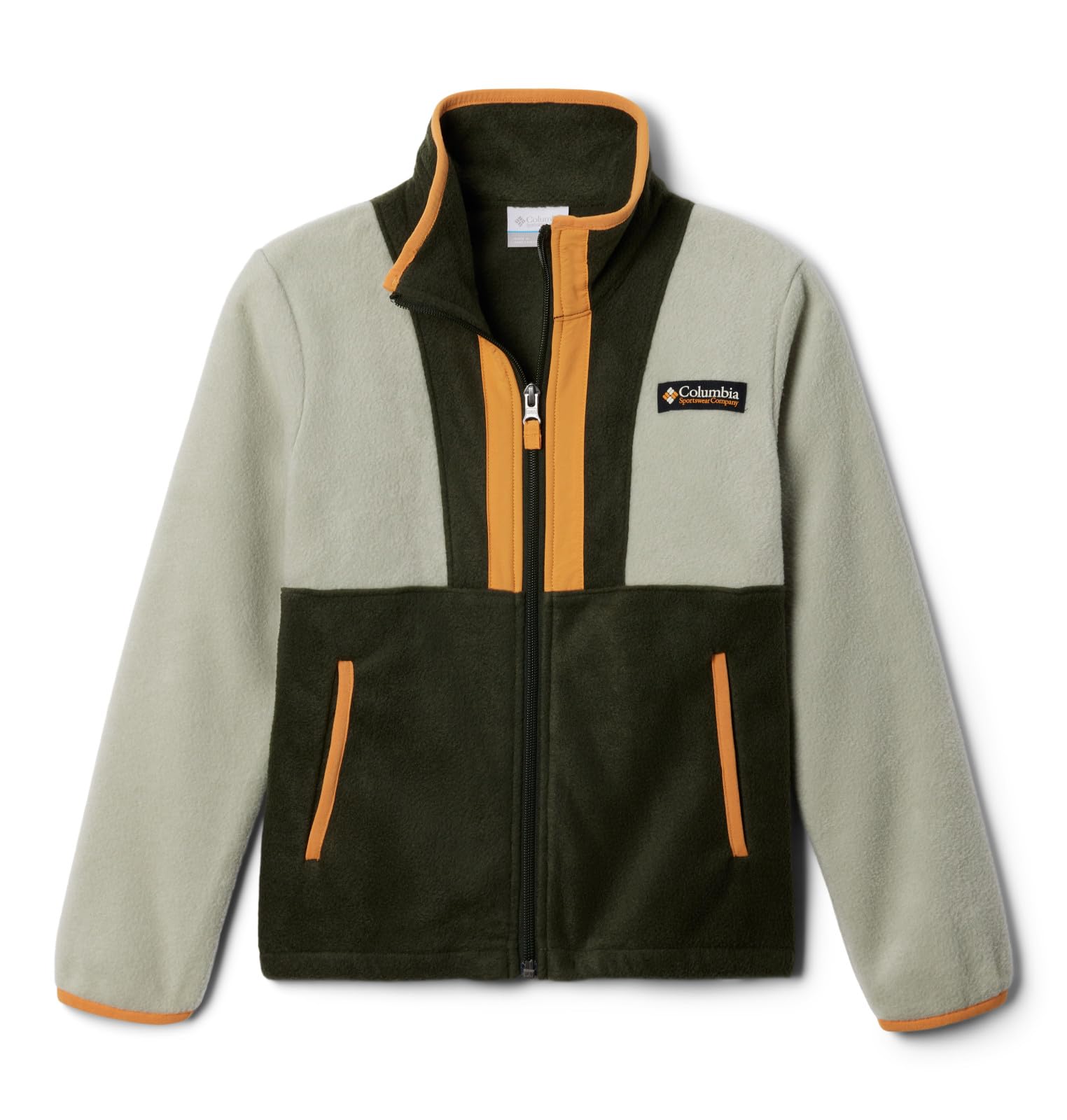 Columbia Full Fleece Back Bowl II-Pile con Zip Intera Unisex-Bambini e Ragazzi