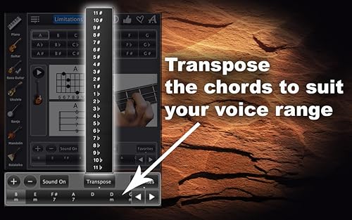 Chords Maestro Free: find piano chords and more