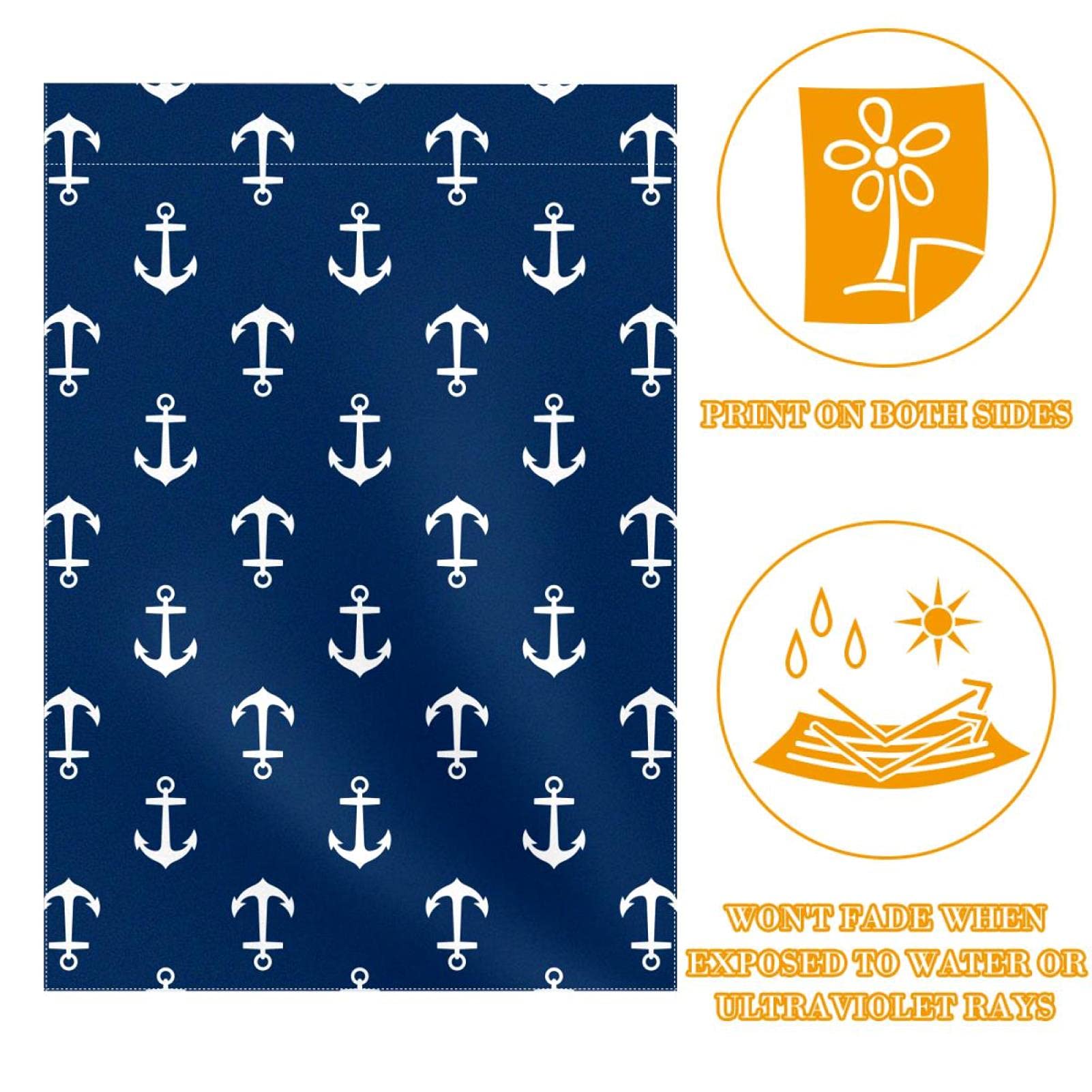 Set da giardino con bandiera americana Thin Blue Line