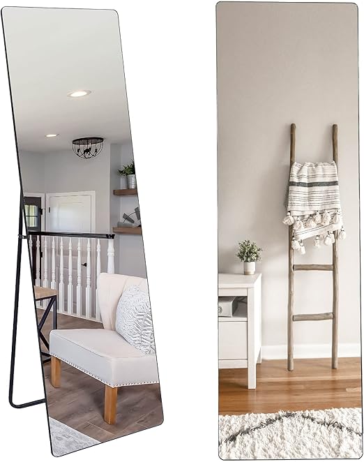 品質満点! スタンドミラー おしゃれ 160cm 50cm 全身鏡 姿見 壁掛け