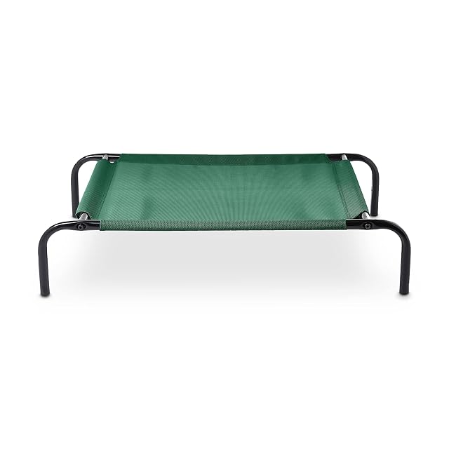 Foto 3 de 4 de Amazon Basics - Cama elevada refrescante para mascotas Perro - S, Verde