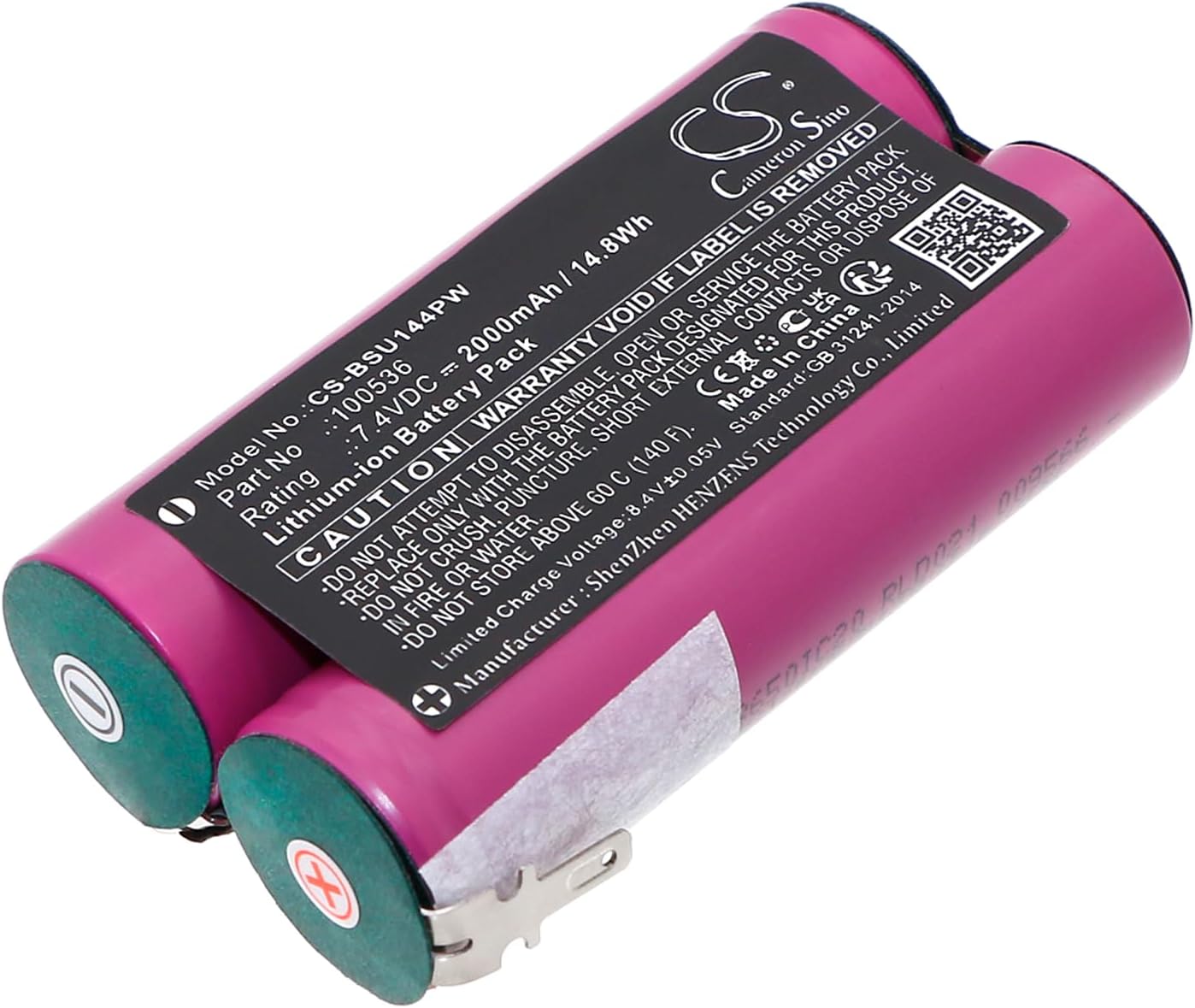 Battery for UNEO PN: 100536 2000mAh / 14.8Wh