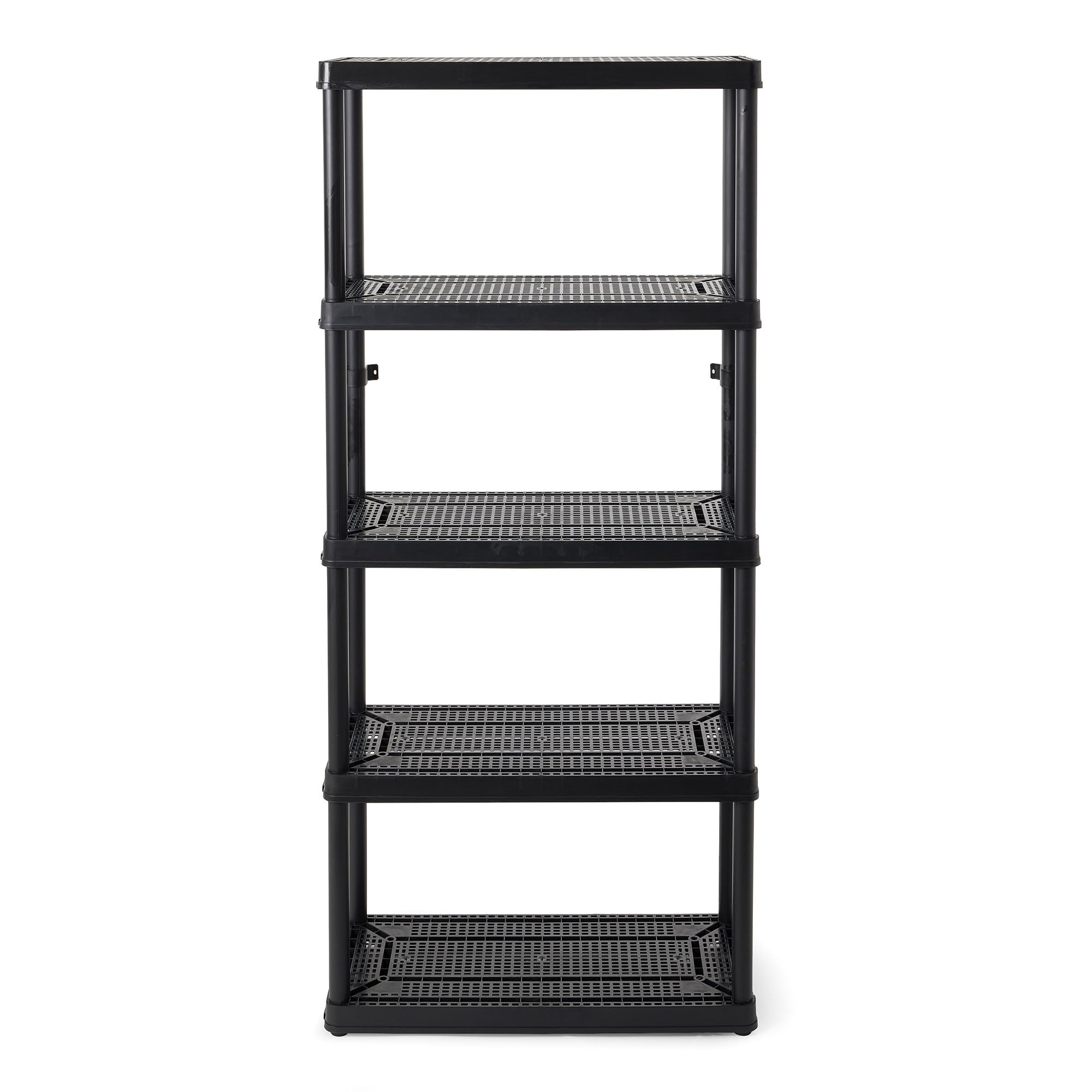 Gracious Living 5 Shelf Fixed Height Ventilated Medium Duty Storage Unit
