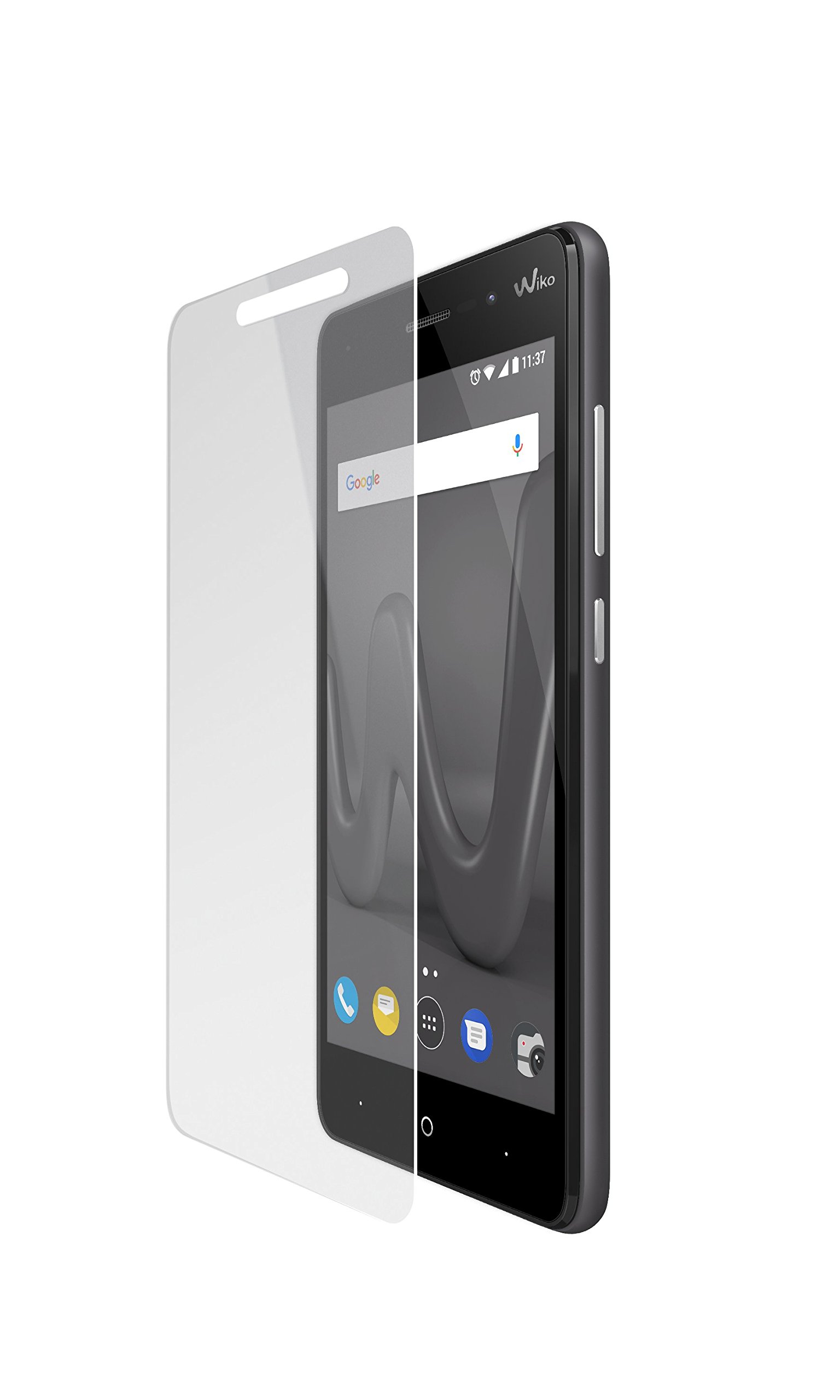 Brotect Pellicola In Vetro Ibrido AirGlass Per Wiko Lenny 4 – Durezza 9H, Ultra Sottile, Anti Impronta, Made In Germany