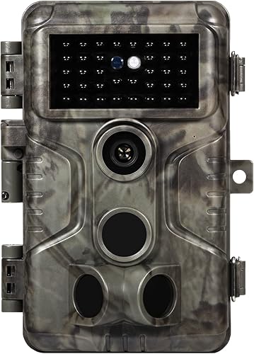 GardePro A3 Trail Camera (Non-Cellular, Non-WiFi), 48MP Photo & 1296P HD Video, 0.1s Trigger, 100ft No-Glow Night Vision, Motion Activated Wildlife Camer