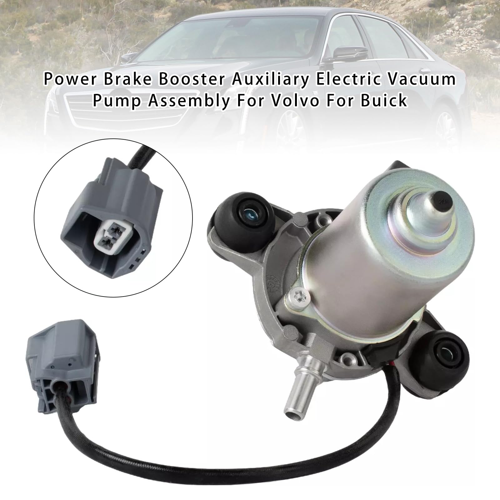 Power Brake Booster Auxiliary Electric Vacuum Pump Assembly für Volvo