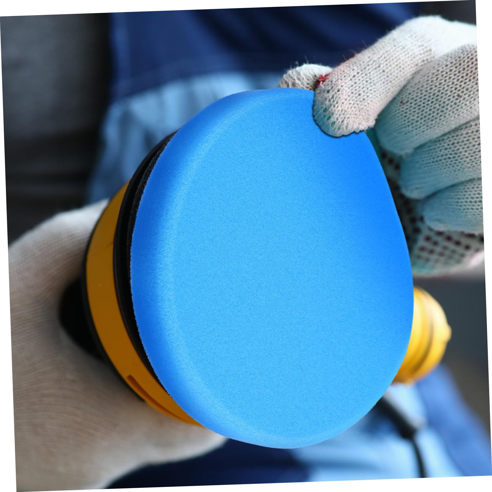 ULTECHNOVO 10 Stk Auto-Polierscheibe autopoliermaschine poliermittel-Set Fahrzeugpolierer-Pad -Polierschwamm-Set Polierpads für Bohrer Bohrschwabbel Polierpads Schwamm -