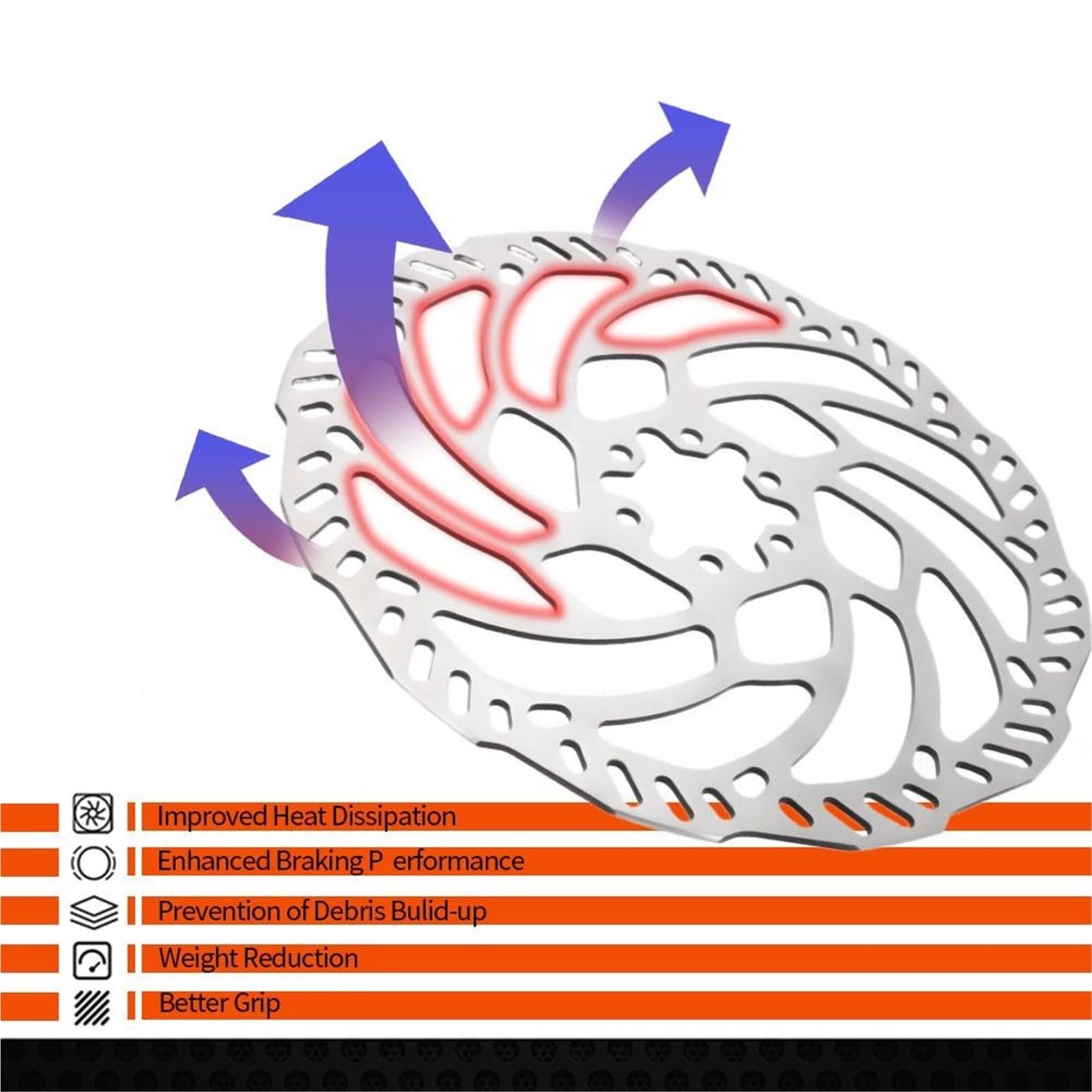 tarcza hamulcowa Tarcze hamulcowe przednie i tylne motocyklowe, klocki hamulcowe stalowe, pasujące do pojazdów terenowych Sur-Ron Sur-Ron Sur-Ron XS(Pads set)