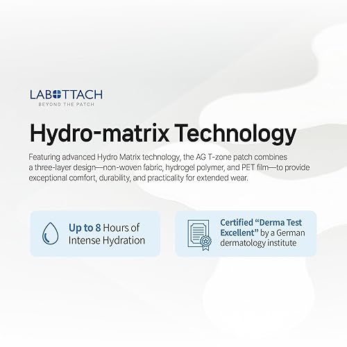 Miniatura 8 de Parches faciales antiarrugas 18 piezas Labottach Korean Skin Care Hydrogel Reafirming Patch para Entre los ojos, Líneas Sonrisas y Líneas Finas