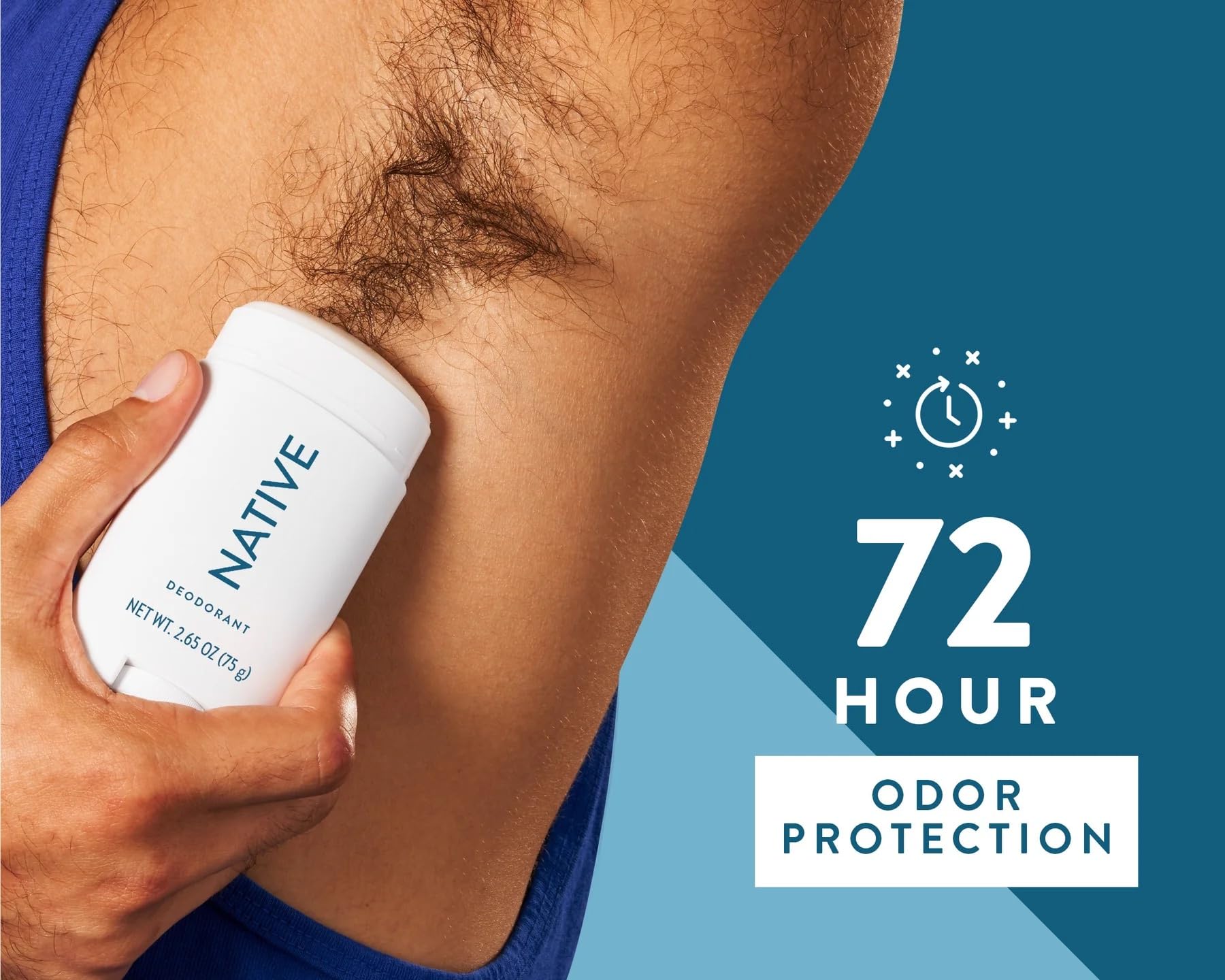Native Deodorant Sea Salt & Cedar - Crisp, Refreshing Scent.