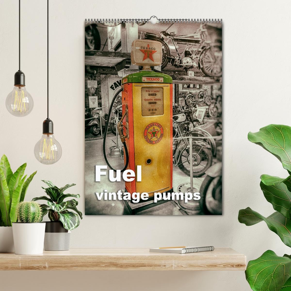 Fuel vintage pumps (Wall Calendar 2027 DIN A2 portrait), CALVENDO 12 Month Wall Calendar: Photographs of old fashioned petrol pumps