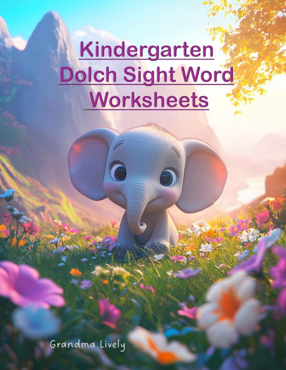 Kindergarten Dolch Sight Word Worksheets
