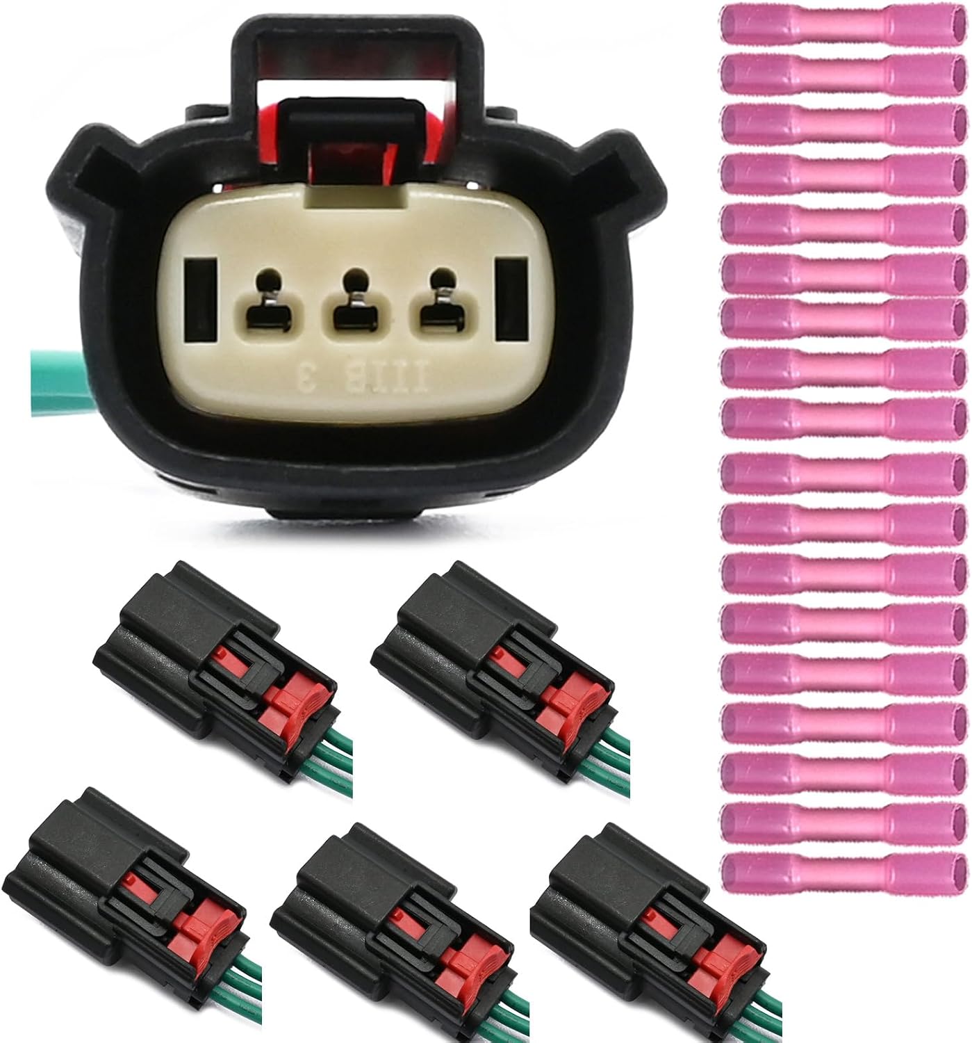 6 Pcs Dg549 Uf646 Ignition Coil Packs Connector Wiring Harness Pigtail Plug Fit for Ecoboost Fit for Ford F150 Explorer Expedition Navigator 3.5 3.5L V6 2011 2012 2013 2014 2015 2016 2017