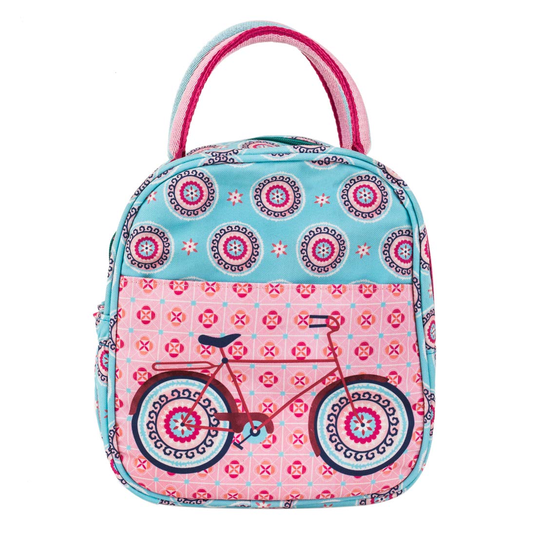 Chumbak Lunch Bags for Women | Small Tiffin Bags with Zipper | Printed Canvas with Quirky Design | Lunch Handbag for Office/Travel/Outdoors (B07Y9SWNL4) Amazon Price History, Amazon Price Tracker