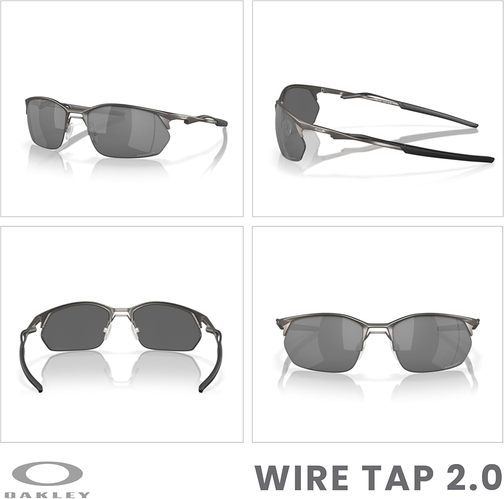 Amazon.com: OAKLEY Wire Tap 2.0 OO4145 414502 60MM Matte Gunmetal