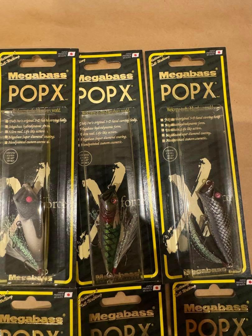 Megabass  メガバス 30th アニバーサリー POP-X 11個セット Megabass メガバス 30th アニバーサリー POP-X 11個セット Megabass