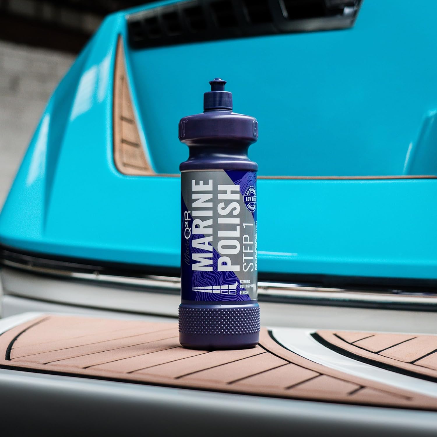 GYEON Marine Polish Step 1 | Heavy Cutting Compound for Boat and Yacht Hull Cleaner | Safe on Gelcoat or Paint, Cuts and Restores Oxidation, Scratches | Hologram-Free High Gloss Finish