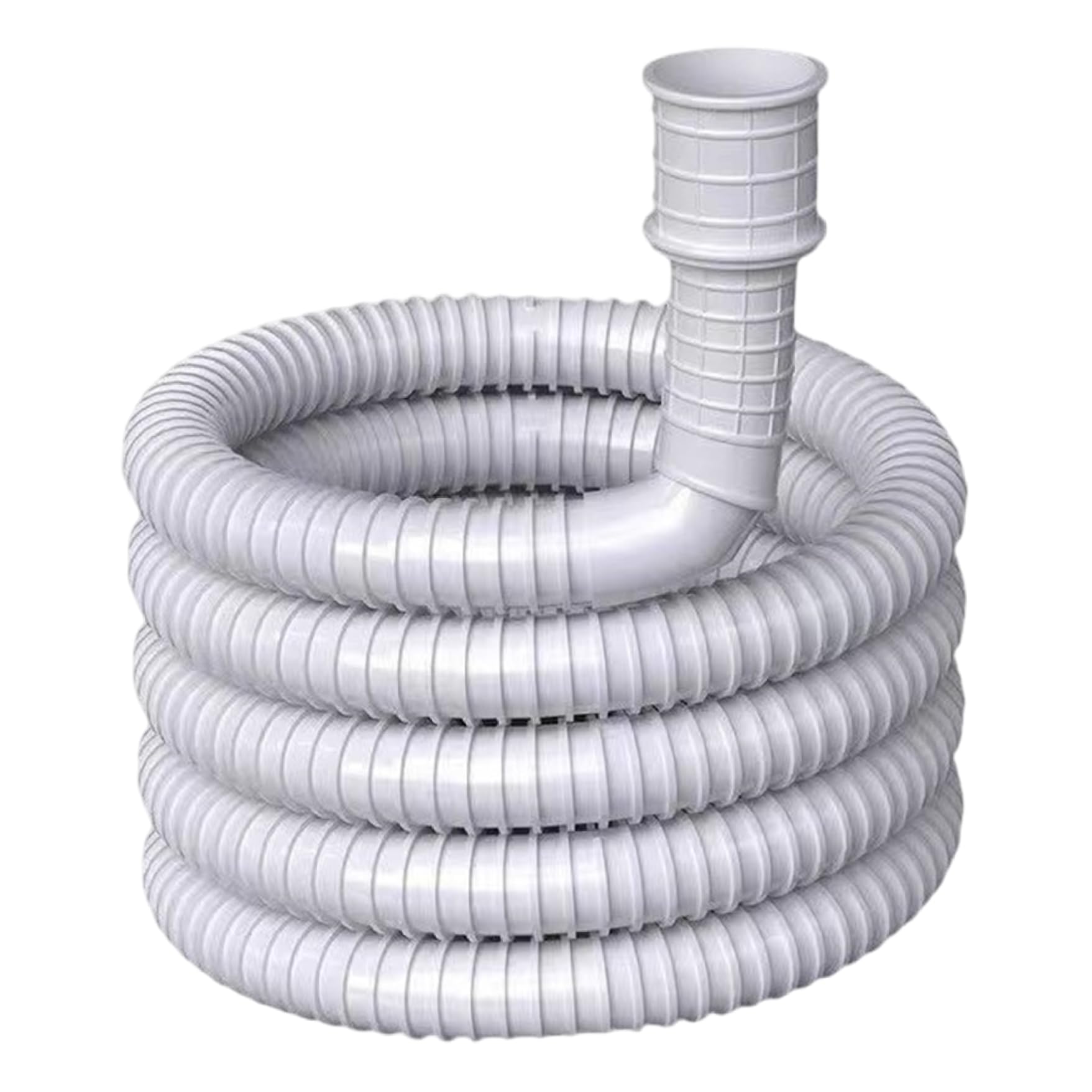 StaZamor 6.5ft Length Cuttable Leakproof Dehumidifier Drain Hose, Flexible Pipe for Air Conditioners, Dehumidifiers, AC Units, Easy Installation