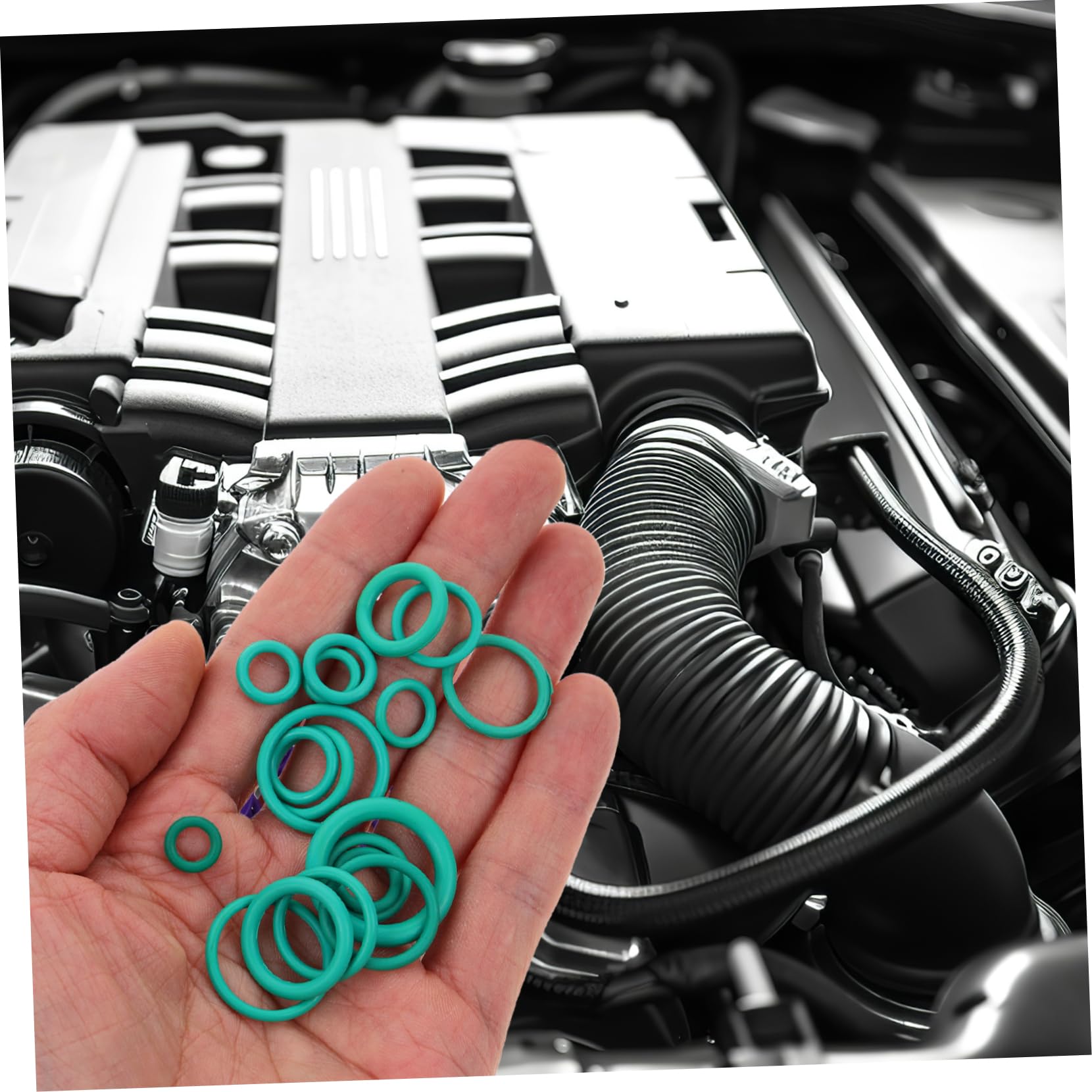 1080pezzi Guarnizioni Ricambio Per Compressore Auto Set Per Riparazione Climatizzatore Facile Installazione Resistente e