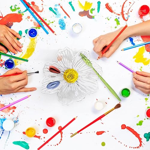 Miniatura 6 de Puede almacenar base líquida pigmento maquillaje paleta maquillaje pintura arte dos en uno paleta de doble uso transparente acrílico mano maquillaje