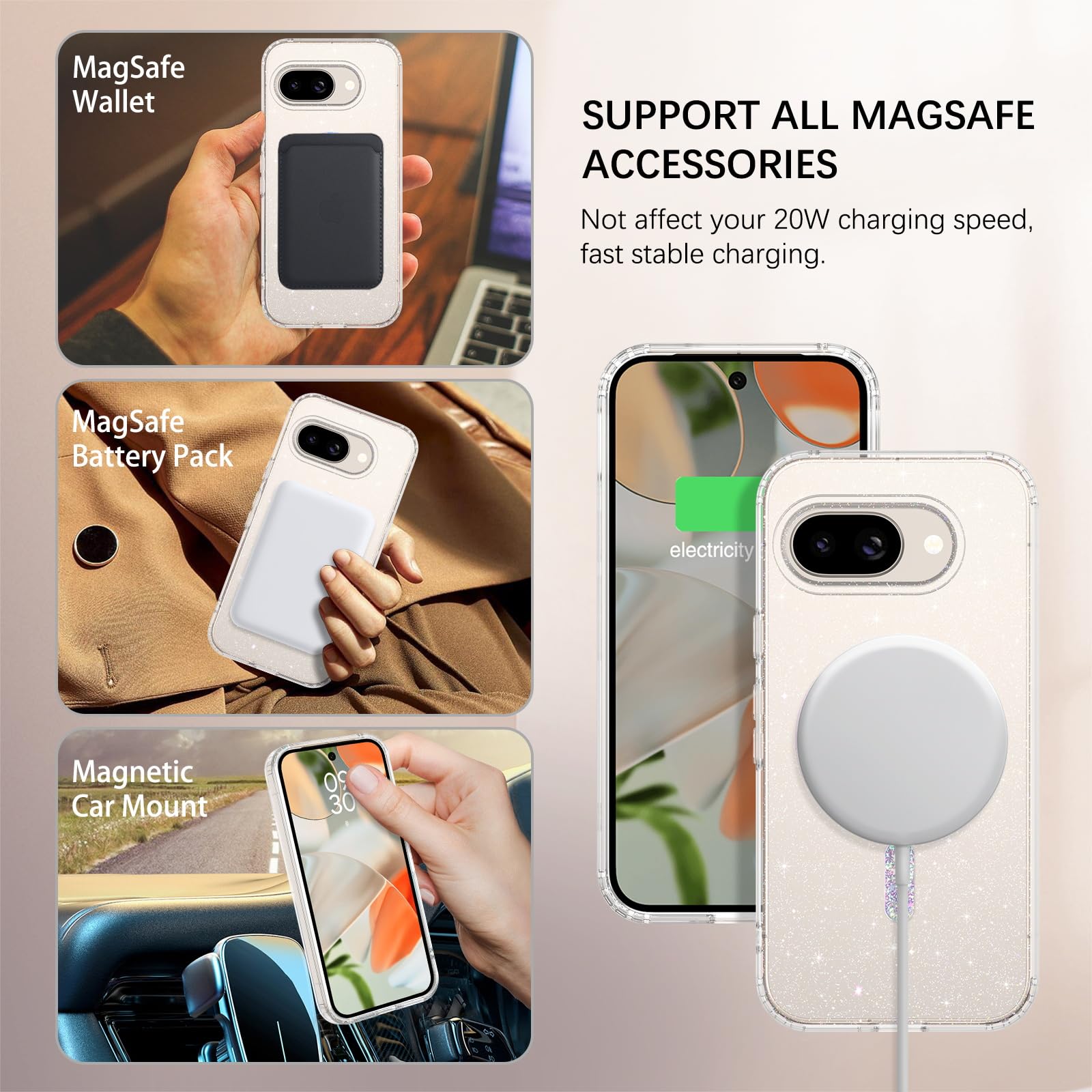 ZTOFERA For Samsung Galaxy S23 Plus 5G Case,Cute Pink Ribbon Bow Tie Aesthetic Phone Case,Trendy Slim Hard IMD Shockproof Protective Bumper Phone Cover For Women Girls,Strawberry - Tamaño For Galaxy S23 Plus