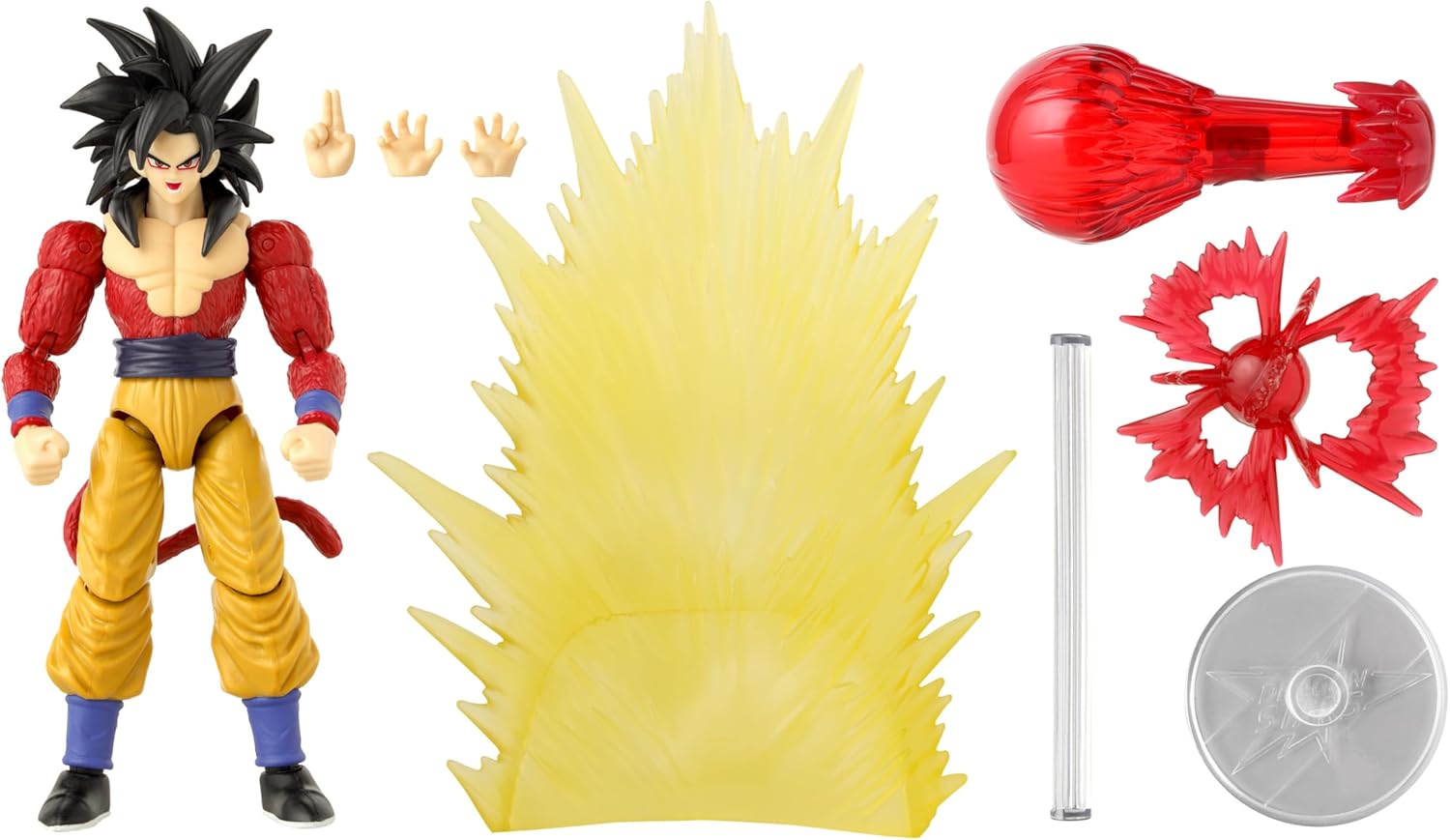 Dragon Stars Series - Dragon Ball GT - Super Saiyan 4 Goku [GT ver.], Power Up Pack Action Figure Set