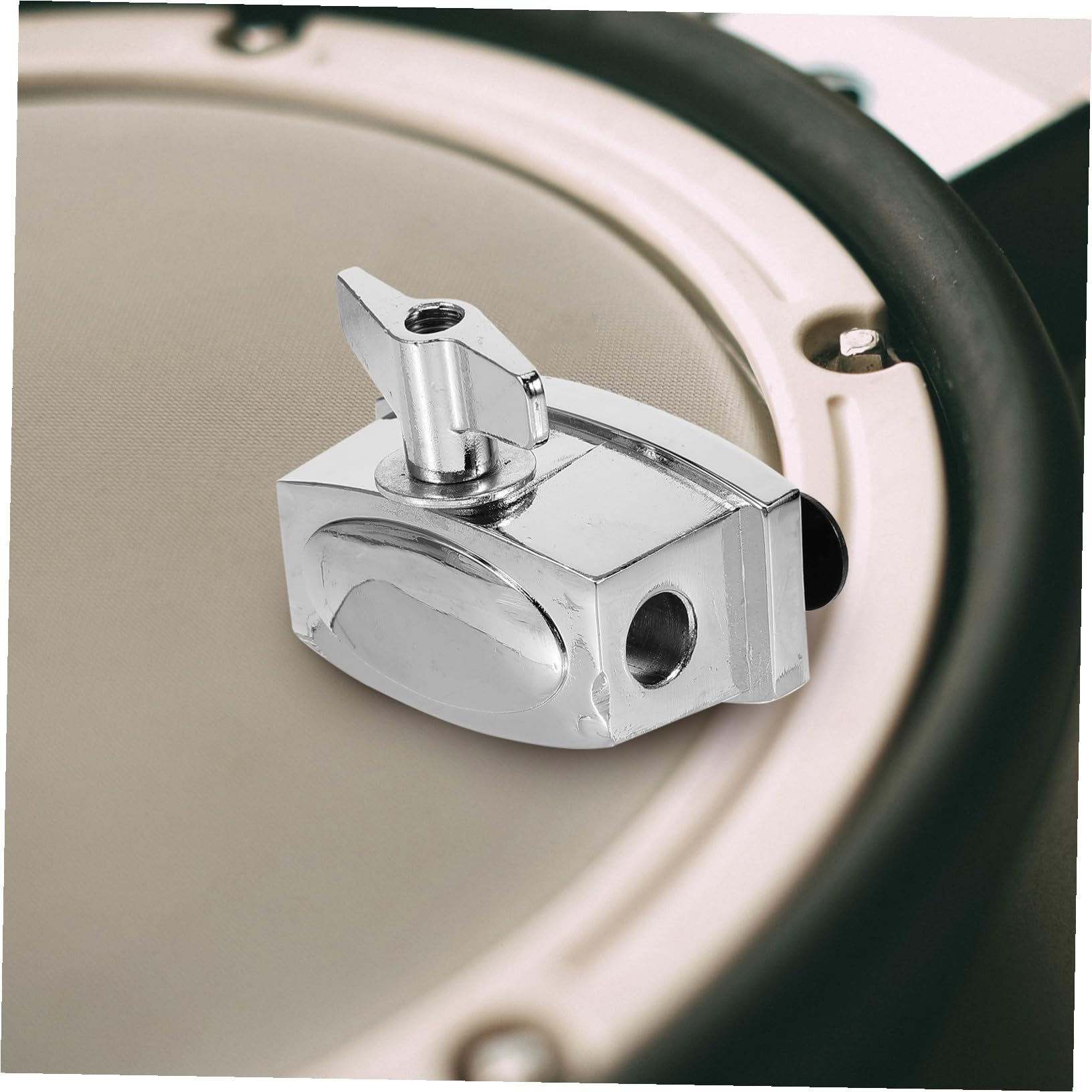 ibasenice 2 Pezzi Supporto Per Montaggio Su Tamburo Supporto Per Gamba Del Tom Del Tamburo Di Ricambio Hardware Per Batteria