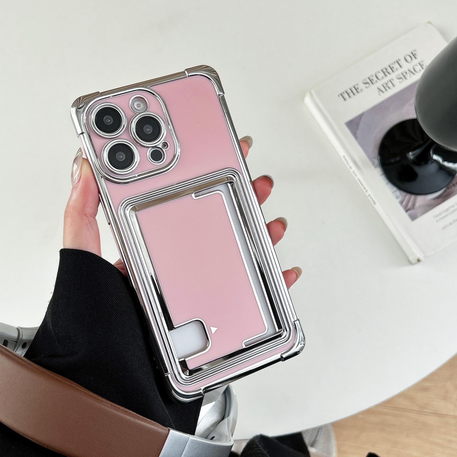 Coque silicone premium pour iPhone 15 Pro rose finition soft touch