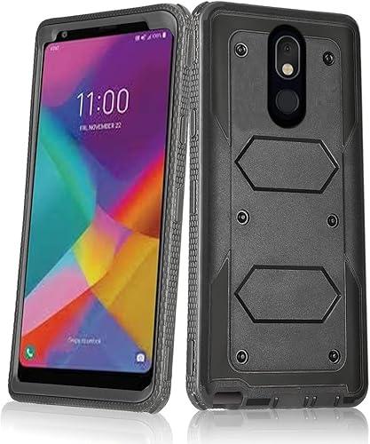Asuwish Funda de teléfono para LG Stylo 55+5V5XStylo5 Plus, híbrida, a prueba de golpes, cuerpo completo, protectora, resistente, accesorios para