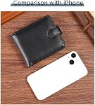 Men Wallet PU Wallets Purse with ID Window Coin Pocket (261311-2-Coffee)