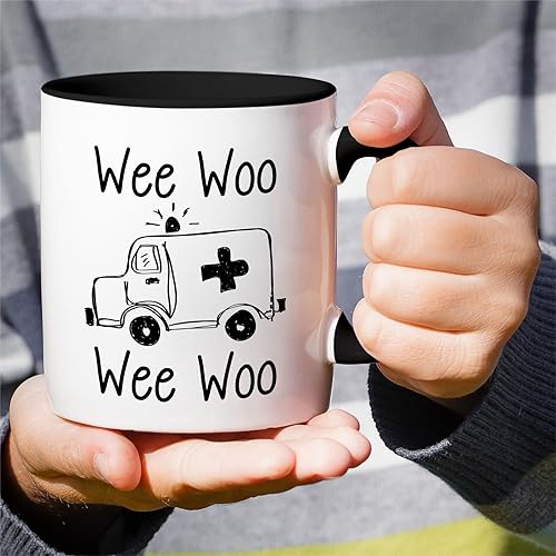 Miniatura 9 de Retreez Divertida taza paramédica de regalo ambulancia EMT médico de primera respuesta 11 oz tazas de café de cerámica  sarcasmo sarcasmo