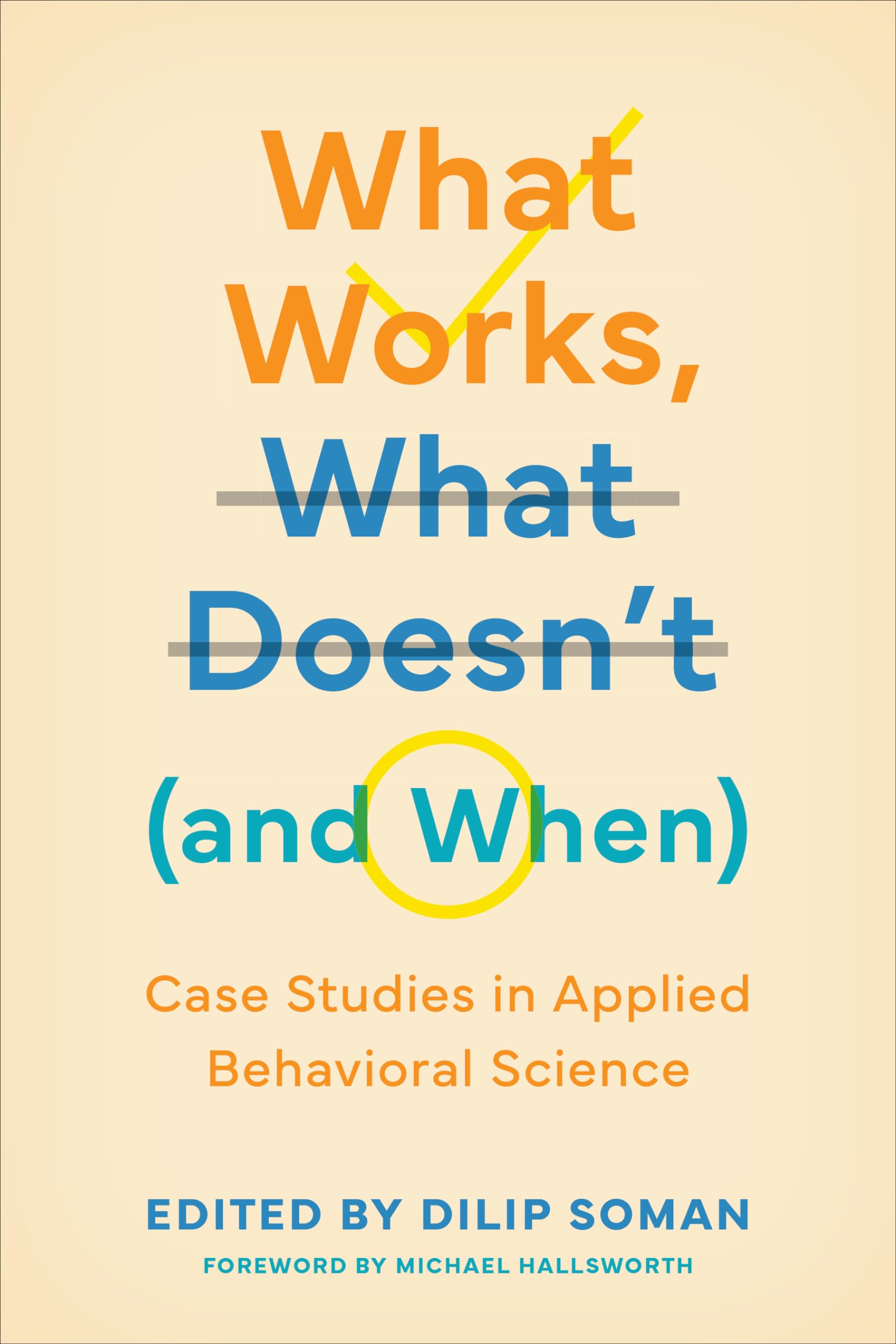 What Works, What Doesn't (and When): Case Studies in Applied Behavioral Science