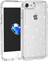 Vista 43 de TENOC Funda para iPhone 6 y iPhone 6s, Funda negra con amortiguador protector antihuellas mate para 4.7 pulgadas